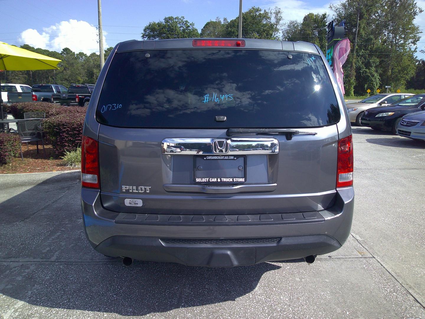 2015 BLACK HONDA PILOT LX (5FNYF3H26FB) , located at 390 Hansen Avenue, Orange Park, FL, 32065, (904) 276-7933, 30.130497, -81.787529 - Photo#3